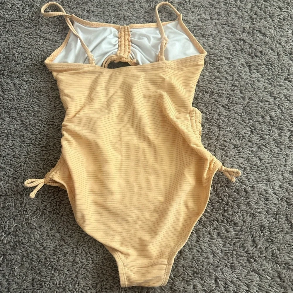 Kids one-piece bathing piece.